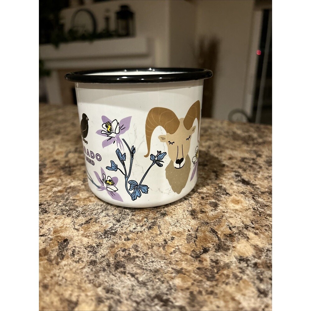 Wild State Of Mind Colorado On My Mind The Centennial State Enamel Mug Collect